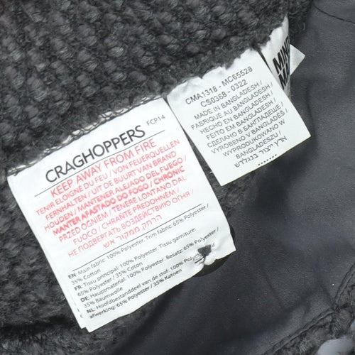 Craghoppers Men's Grey Henley Jumper M