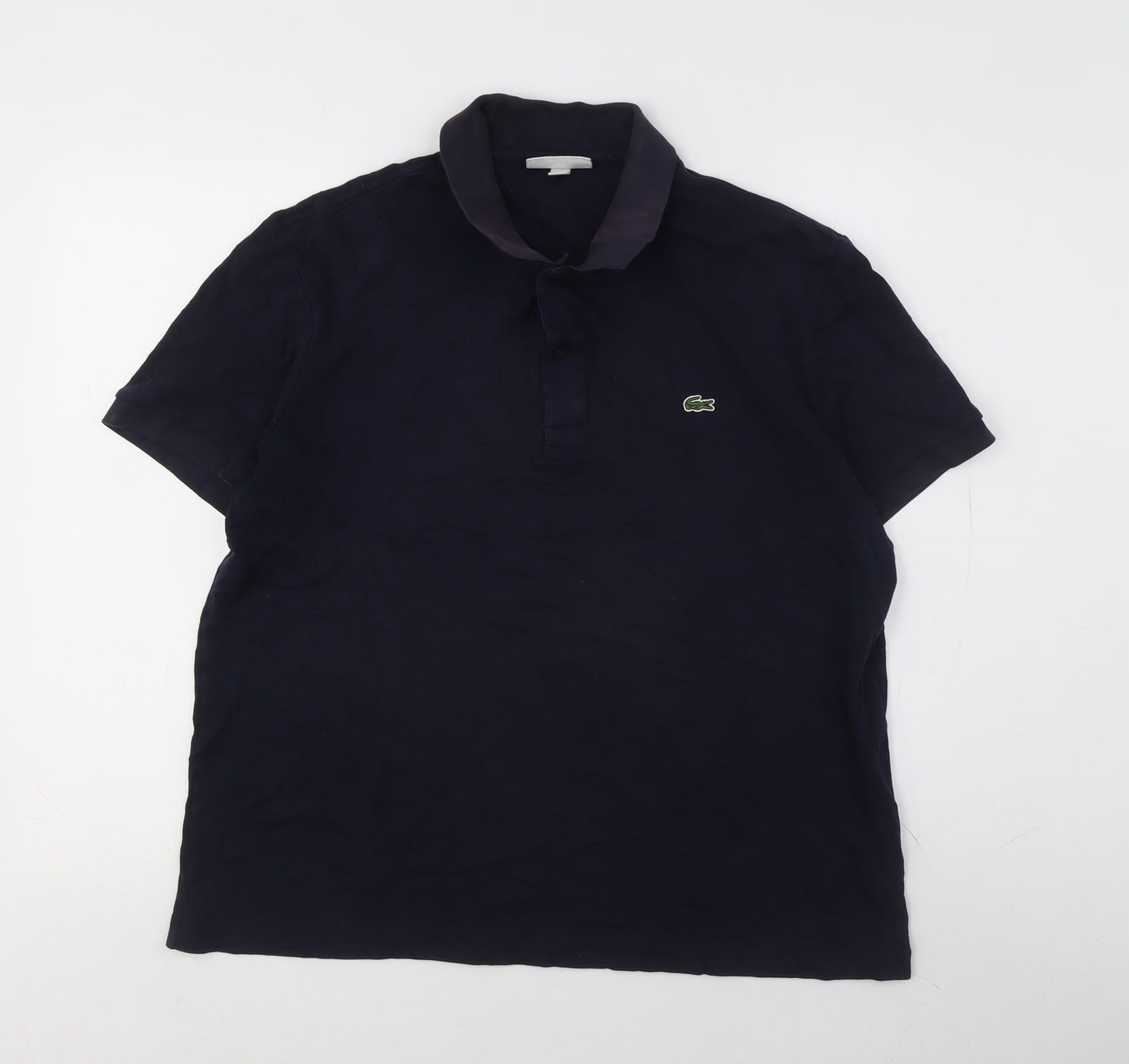 Lacoste Men's Blue Regular Fit Polo Shirt, Size L
