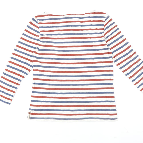 J.Crew Women's Multicoloured Striped T-Shirt XS