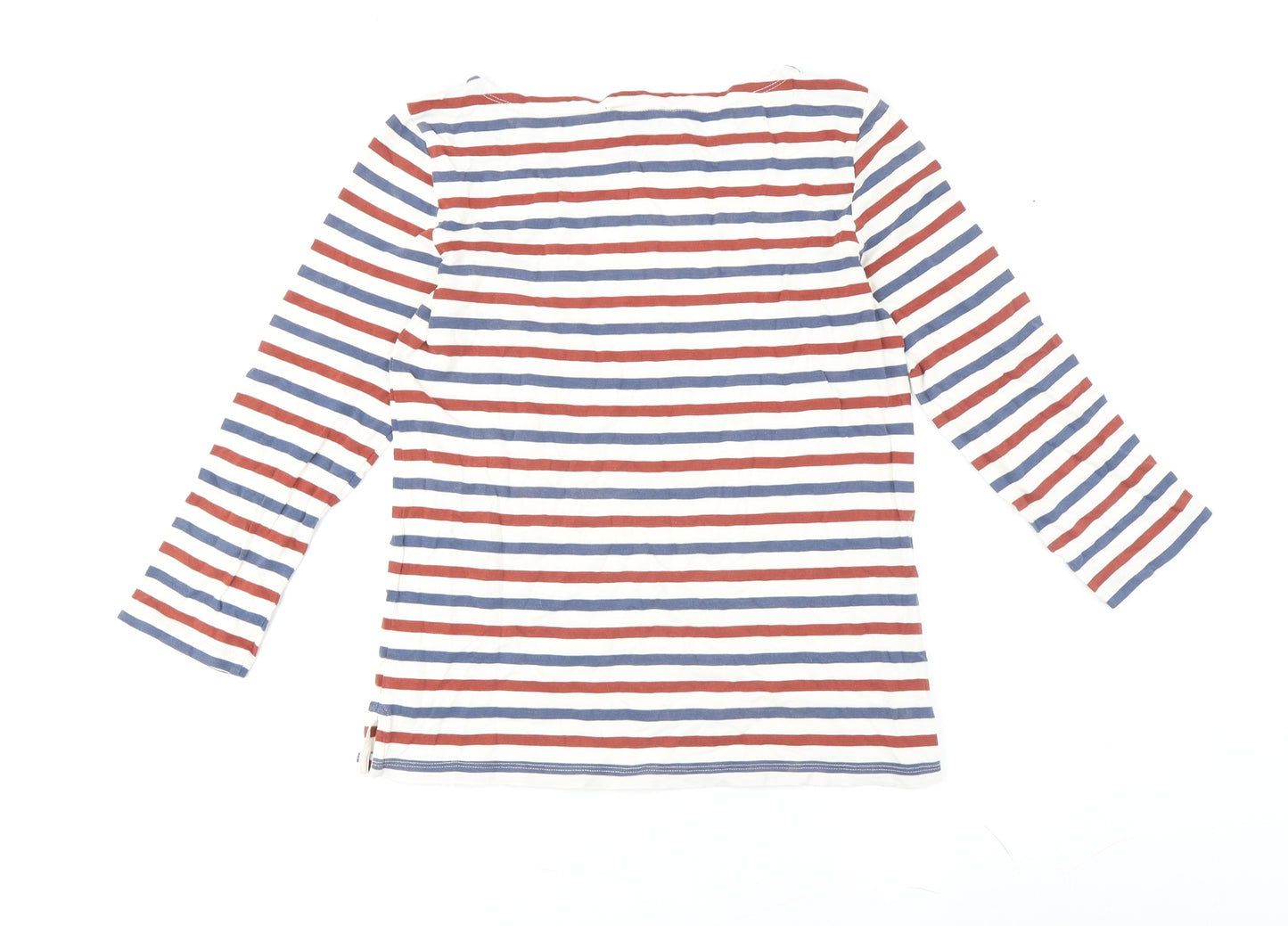 J.Crew Women's Multicoloured Striped T-Shirt XS