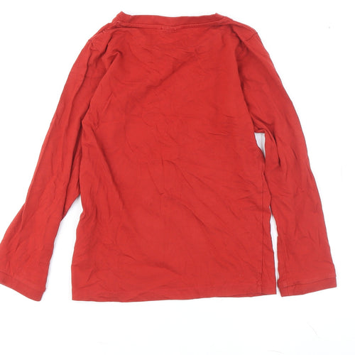 Harry Potter Boys Red Hogwarts Long Sleeve T-Shirt 10-11 Years