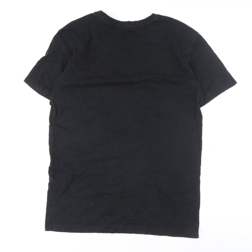 Criminal Damage Black Men's S Logo T-Shirt