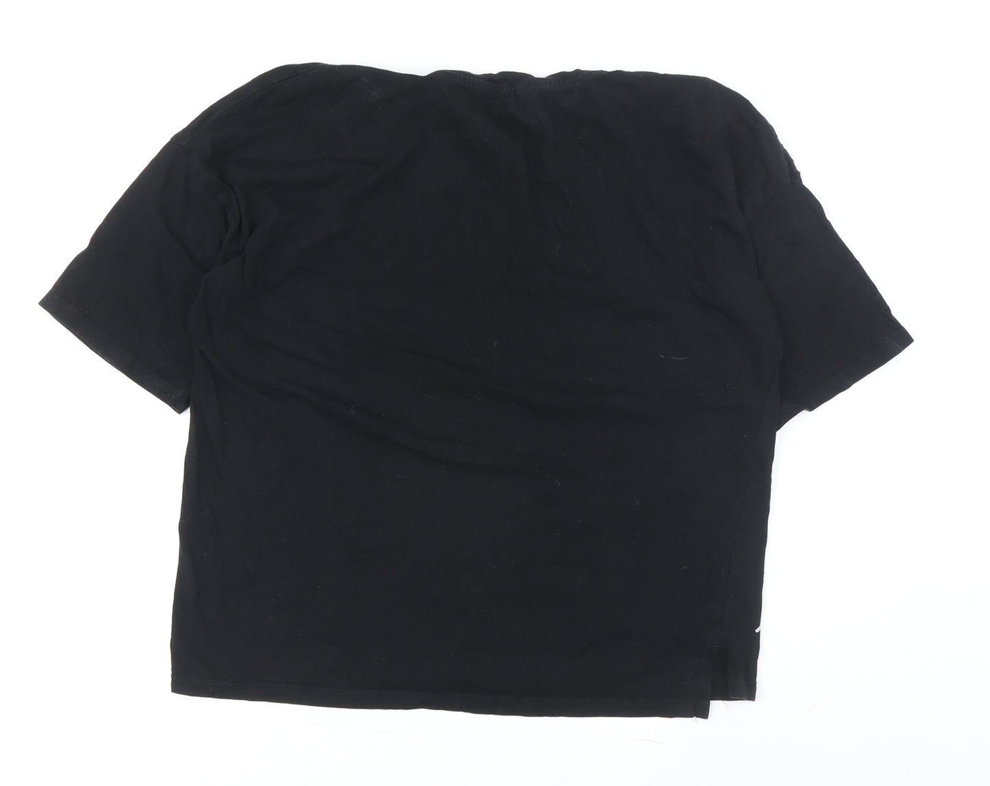 Marks & Spencer Women's Black Disney Pyjama Top Size 12