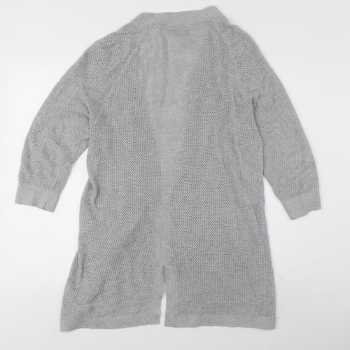 FatFace Women's Grey Open Cardigan Size 10