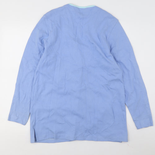 Jumper Women's Blue V-Neck Cardigan Size S