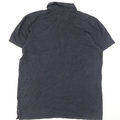 Hugo Boss Blue Men's Polo Shirt L Regular Fit