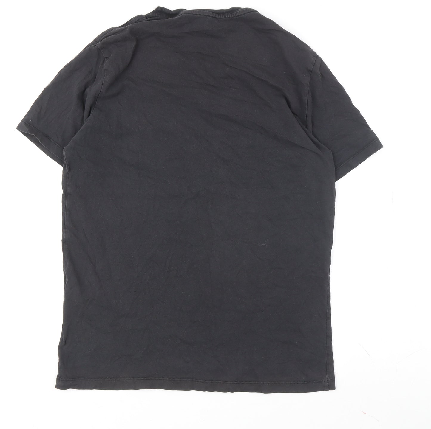 Levi's Unisex Black Basic Cotton Crew Neck T-Shirt L