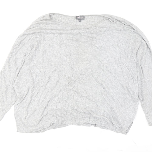 Phase Eight Women’s Grey Long Sleeve Top Size 10