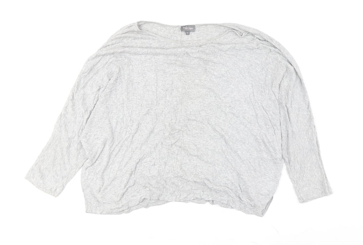 Phase Eight Women’s Grey Long Sleeve Top Size 10
