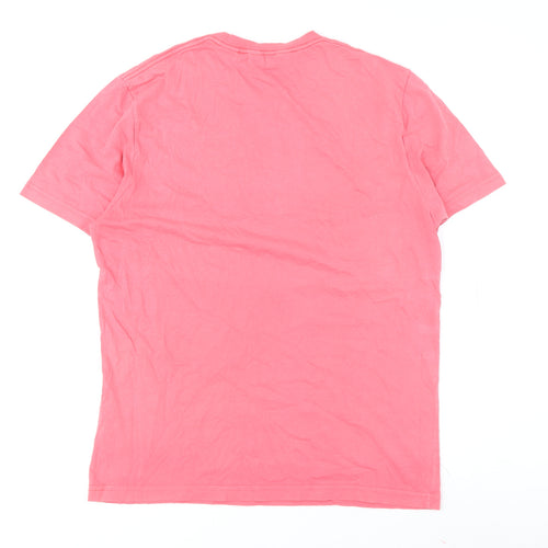 Original Penguin Unisex Pink T-Shirt M Lightweight