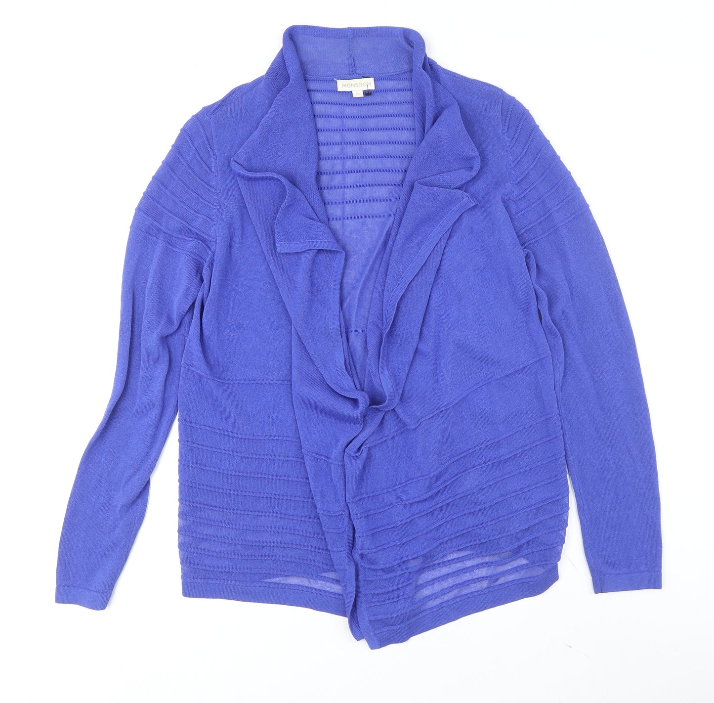 Monsoon Women's Purple Cardigan Size M Casual