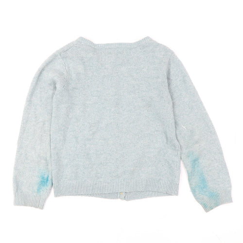 Cath Kidston Girls' Blue Animal Cardigan 7-8 Years