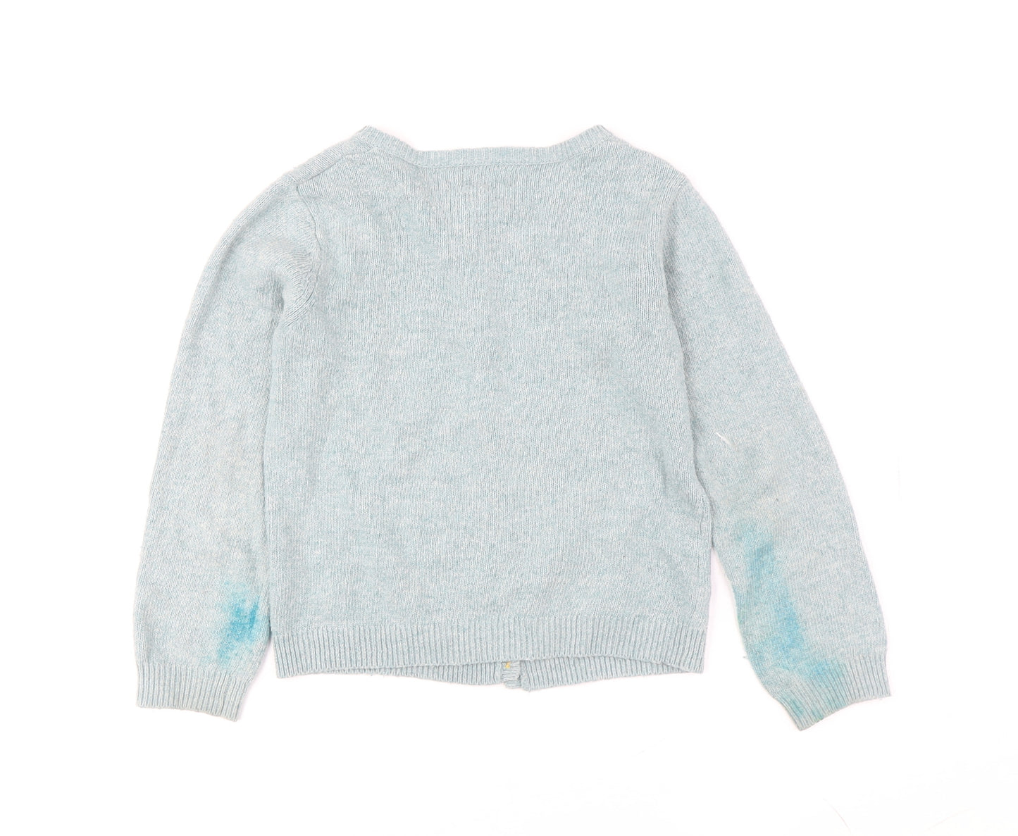 Cath Kidston Girls' Blue Animal Cardigan 7-8 Years