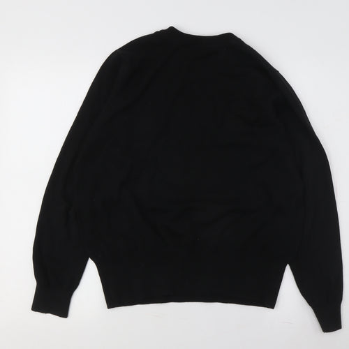 Joanie Women's Black Pullover Jumper M Crew Neck