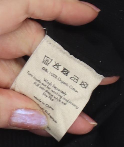 Joanie Women's Black Pullover Jumper M Crew Neck