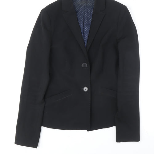 Jigsaw Women's Black Blazer Size 8 Slim Fit