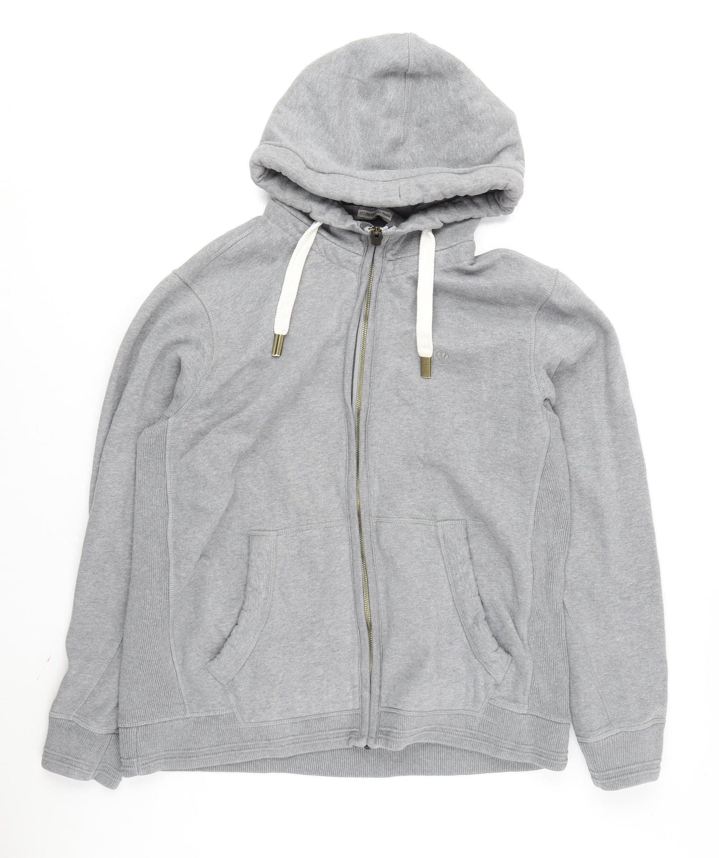 Fat Face Men's Grey XL Full Zip Hoodie
