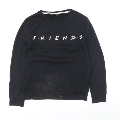Friends Unisex Black XS Pullover Sweatshirt