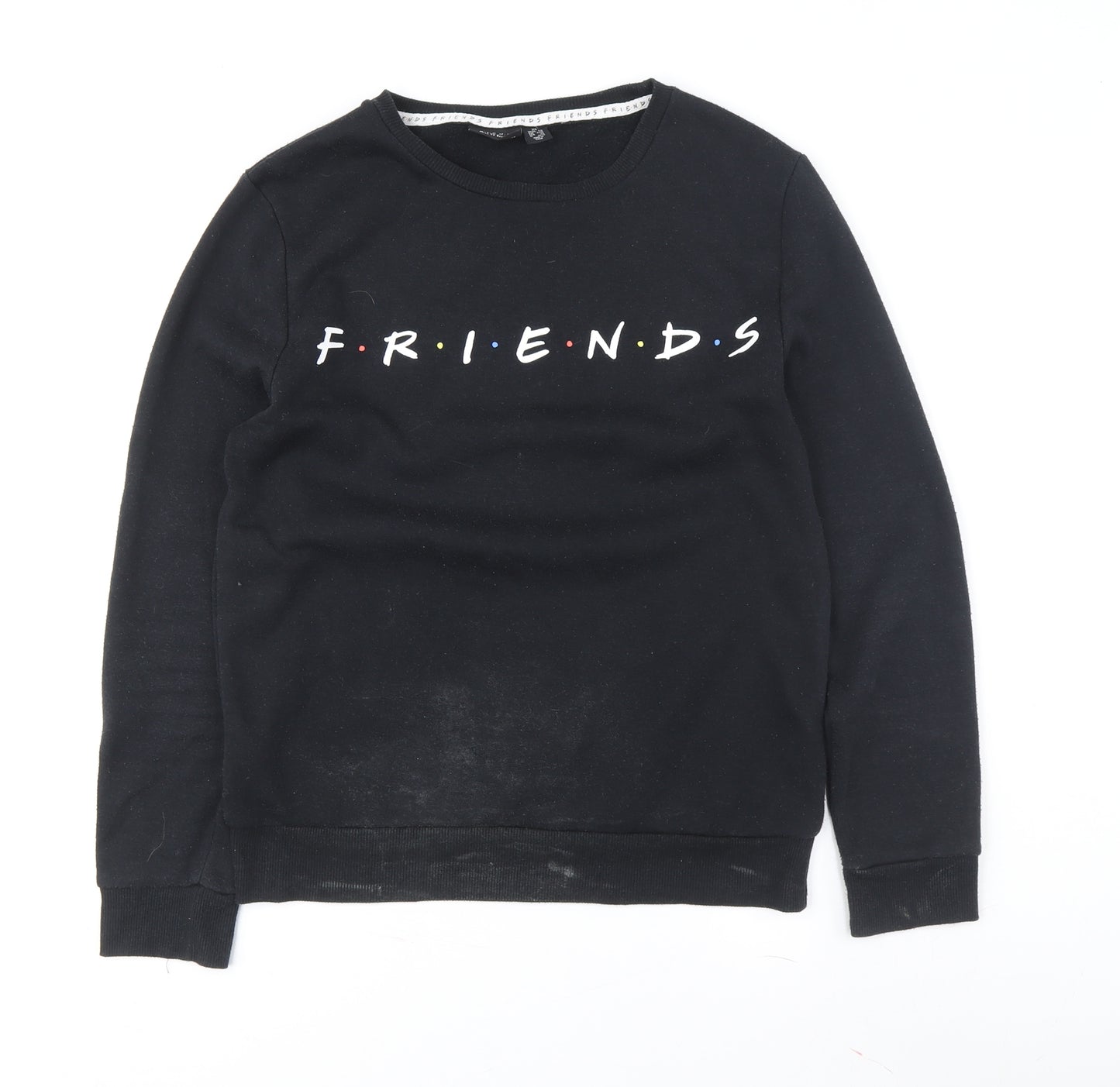 Friends Unisex Black XS Pullover Sweatshirt