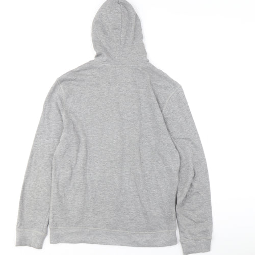 Red Herring Men's Grey Zip Hoodie - Small