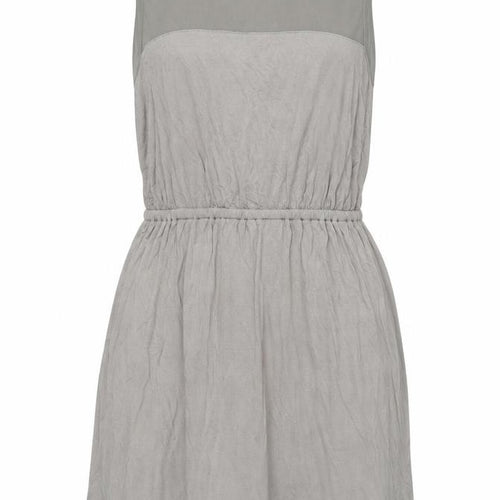 Forever 21 Women's Grey Tank Dress, Size 10, Scoop Neck