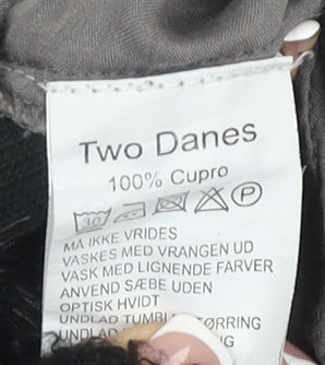 Two Danes Women's Grey Sleeveless Midi Shift Dress, S