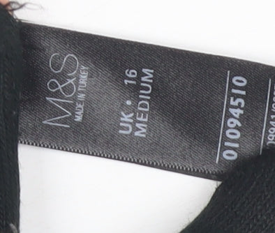 Marks and Spencer Women's Black Dress Size 16