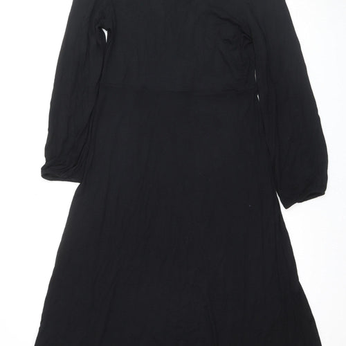 Marks and Spencer Black Women's Dress Size 10 with Belt