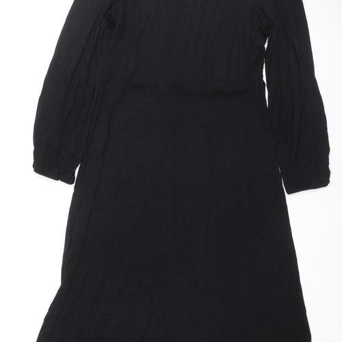 Marks and Spencer Black Women's Dress Size 10 with Belt