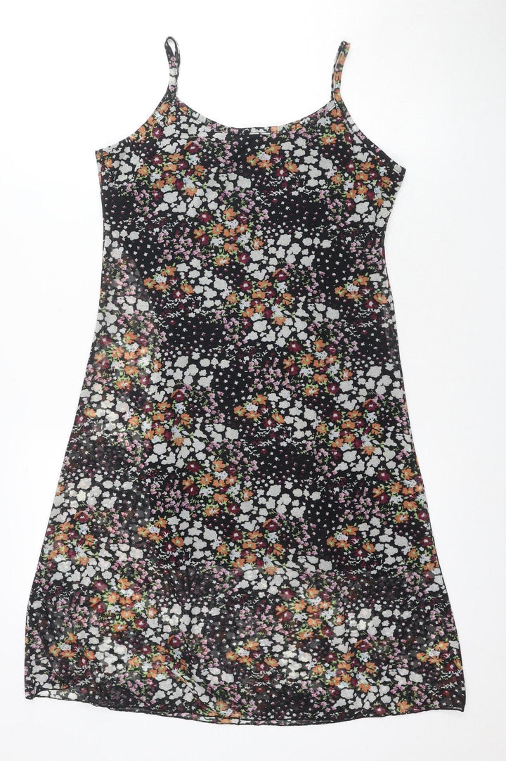 Just Woman Floral Slip Dress L-XL Multicolour Casual