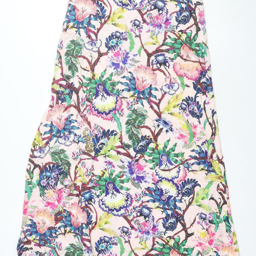 Women's Multicoloured Floral Slip Dress Size 6