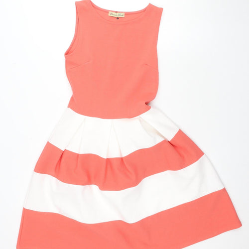 Cameo Rose Women's Multicoloured Fit & Flare Dress Size 8