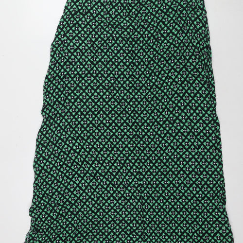 Marks and Spencer Women's Green Slip Dress Size 10