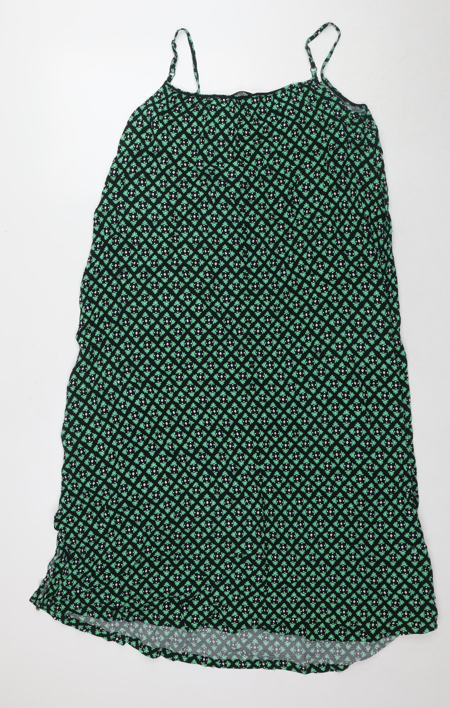 Marks and Spencer Women's Green Slip Dress Size 10