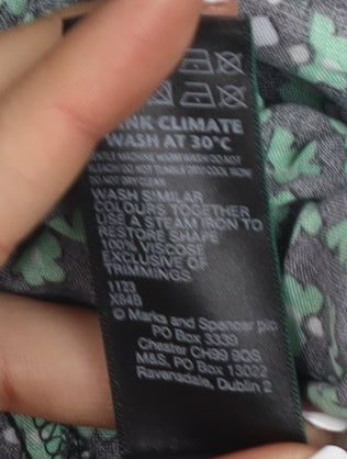 Marks and Spencer Women's Green Slip Dress Size 10