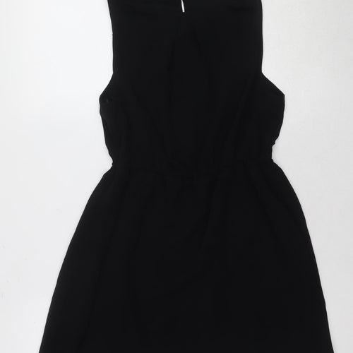 Look Women's Black A-Line Dress Size 10