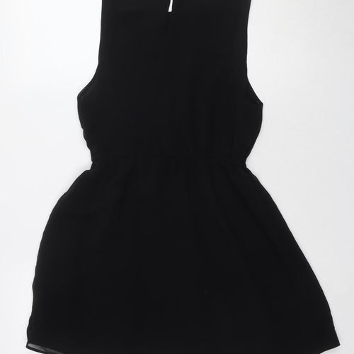 Look Women's Black A-Line Dress Size 10