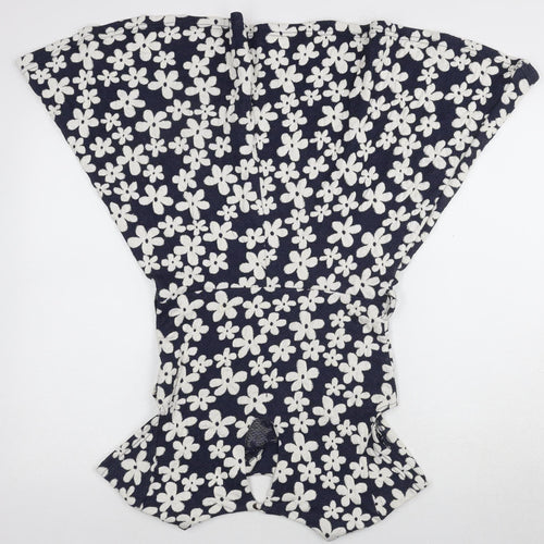 Club L Women's Blue Floral Skater Dress Size 10