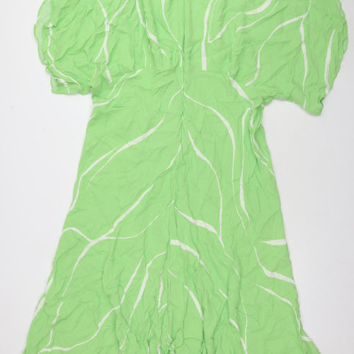 Marks and Spencer Women's Green Dress, Size 24