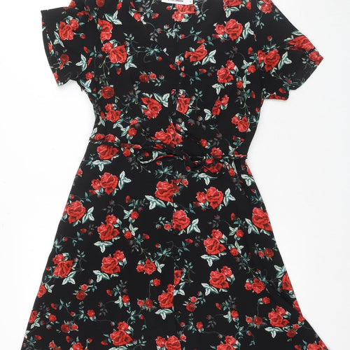 Style London Women's Multicoloured Floral Dress S