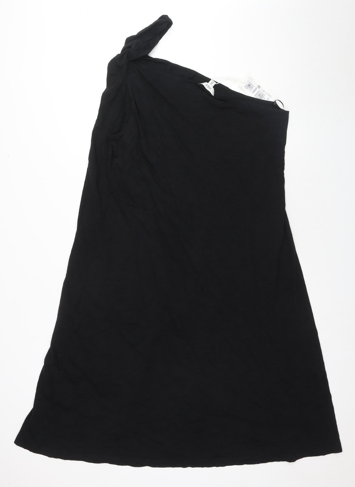Marks and Spencer Women's Black Asymmetric Dress