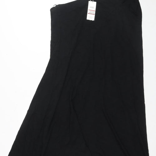 Marks and Spencer Women's Black Asymmetric Dress