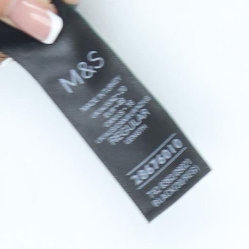 Marks and Spencer Women's Black Asymmetric Dress