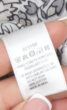 Monsoon Women Floral Shift Dress Size 10 Multicoloured