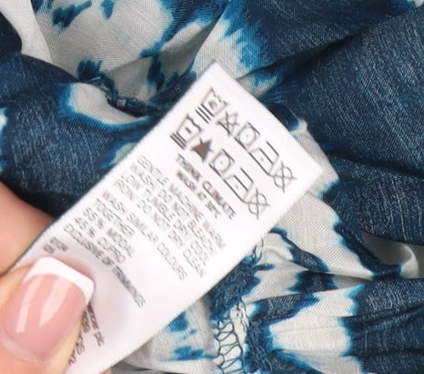 Marks and Spencer Womens Blue Maxi Dress Size 16