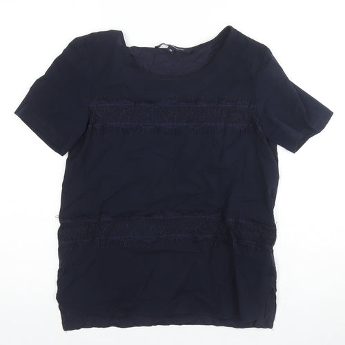 French Connection Women's Blue XS Basic T-Shirt