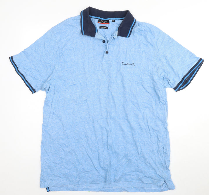 Pierre Cardin Men's Blue 2XL Polo Shirt