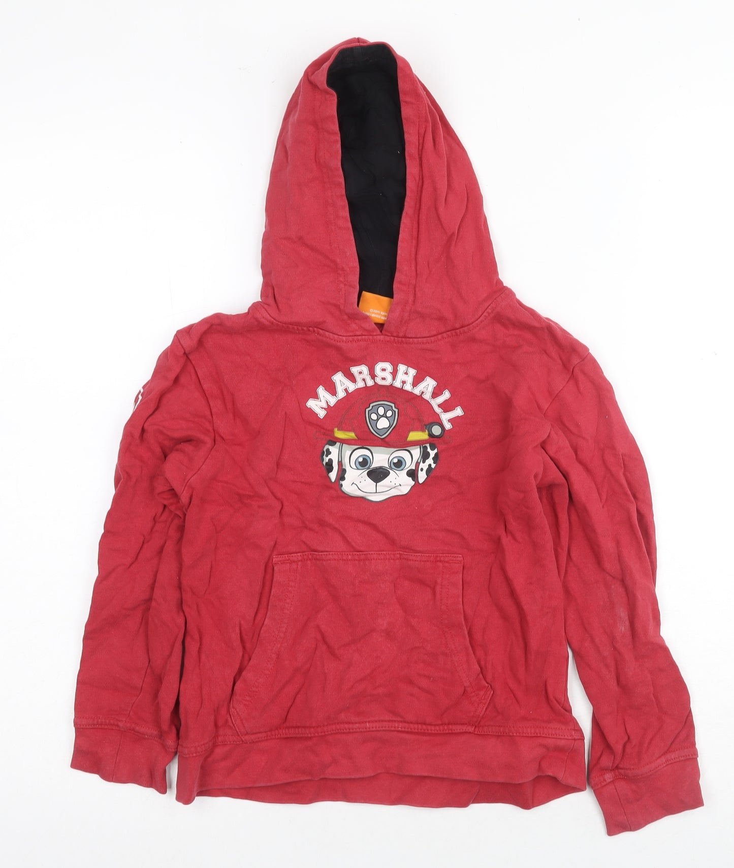 Nickelodeon Boys Red Pullover Hoodie Size 8 - Marshall Character
