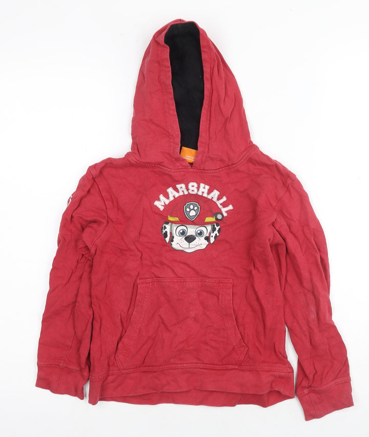 Nickelodeon Boys Red Pullover Hoodie Size 8 - Marshall Character