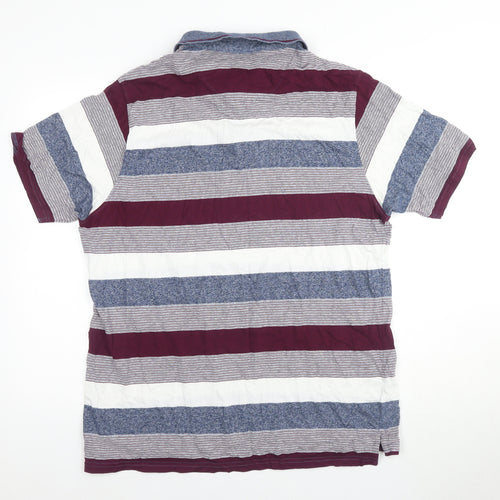 Pierre Cardin Men's Multi 2XL Striped Polo Shirt